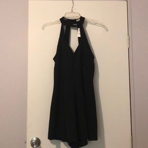 Black romper NWT